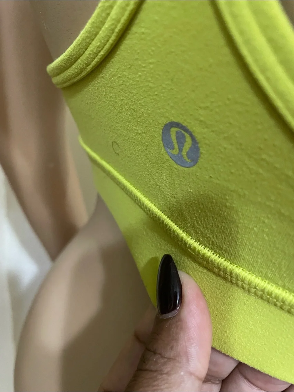 lululemon athletica Neon Lime Sports Bralette